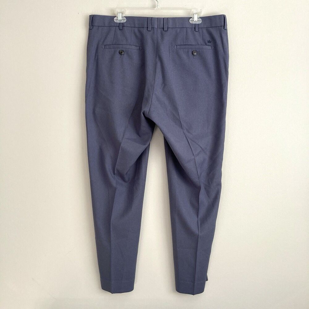 Peter Millar Crown Sport Mens 38x32 Blue Dress Pants Trousers Business - Picture 6 of 10